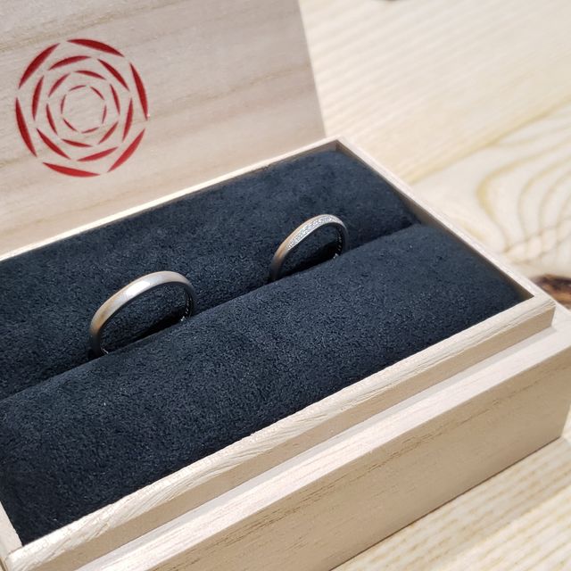 【出雲結(いずもゆい)の口コミ】 一生に一度の指輪選びなので、二人のゆかりのあるブランドにしたかったこ…