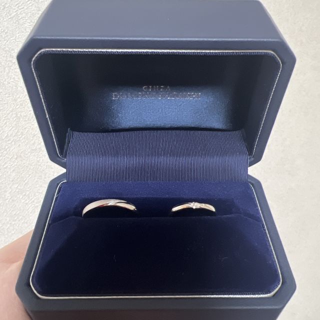 【銀座ダイヤモンドシライシの口コミ】 シンプルですが、ダイヤモンドが際立っており、どんなシーンでも使用でき…