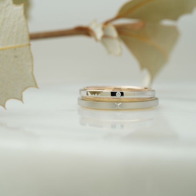 【THREE TREES(スリーツリーズ)の口コミ】 手作りですごく愛着が湧きます！指輪の素材も自分で決められるし指輪のデ…