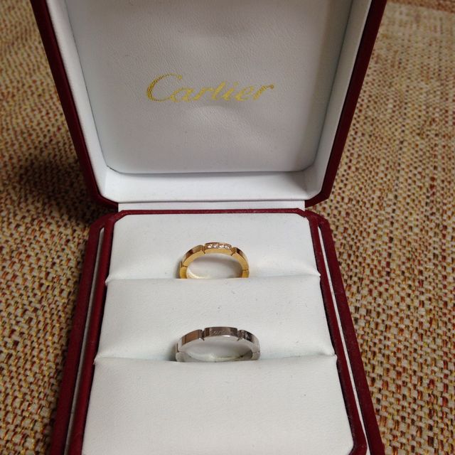 【カルティエ(Cartier)の口コミ】 ピンクゴールドにダイヤがキラキラしているのが気に入り、購入決定しまし…