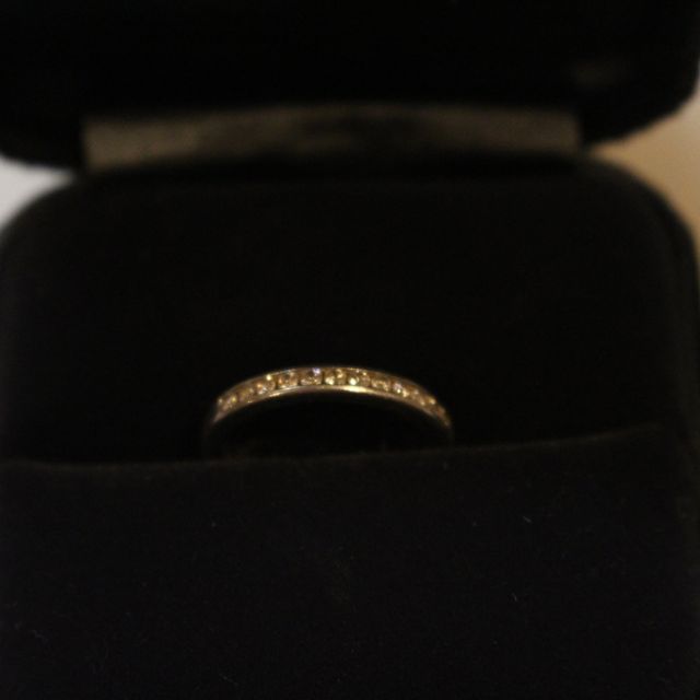 【ティファニー(Tiffany & Co.)の口コミ】 結婚指輪は常に身に付けるものなので、シンプルではあるけれども、やはり…