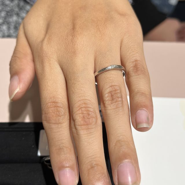 【TRECENTI(トレセンテ)の口コミ】 デザインも付け心地も自分にぴったりでした。今までそんな指輪を見つけら…