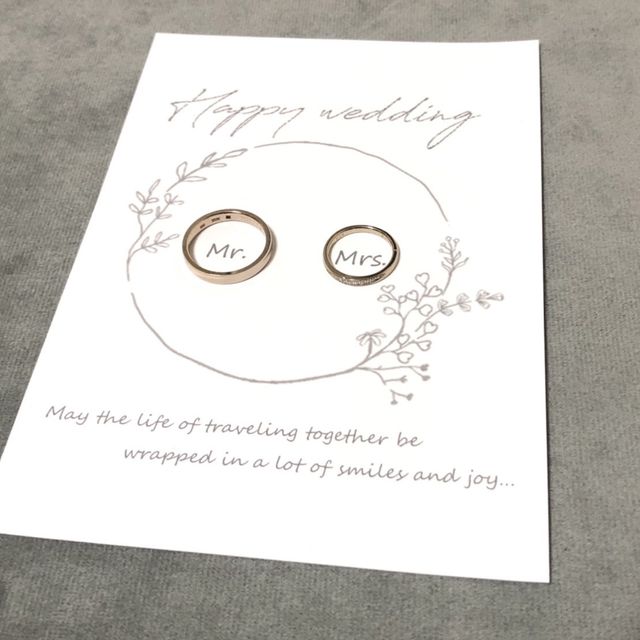 【JKPLANET(JKプラネット)の口コミ】 お互いハニーイエローゴールドの色味が気に入りこちらのお色味にしました…