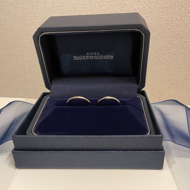 【銀座ダイヤモンドシライシの口コミ】 シンプルかつ綺麗で可愛くアフターサービスも充実してました。
リーズナブ…