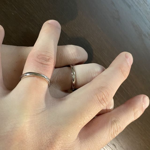 【Ponte Vecchio(ポンテヴェキオ)の口コミ】 プラチナの純度の高さは他ブランドではみつからなかったため、着け心地の…