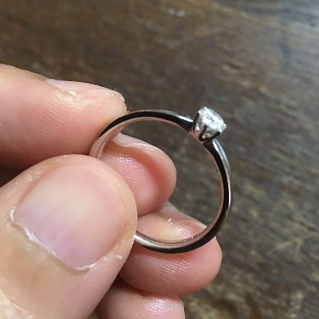 【oriental diamond(オリエンタルダイヤモンド)の口コミ】 特に買う気はなかったのですが、思わずきれいなダイヤモンドに見とれて衝…