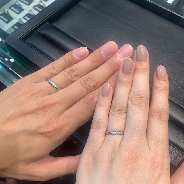 【ラザール ダイヤモンド(LAZARE DIAMOND)の口コミ】 ネットである程度下調べしていきましたが、画像で見た通り可愛いデザイン…