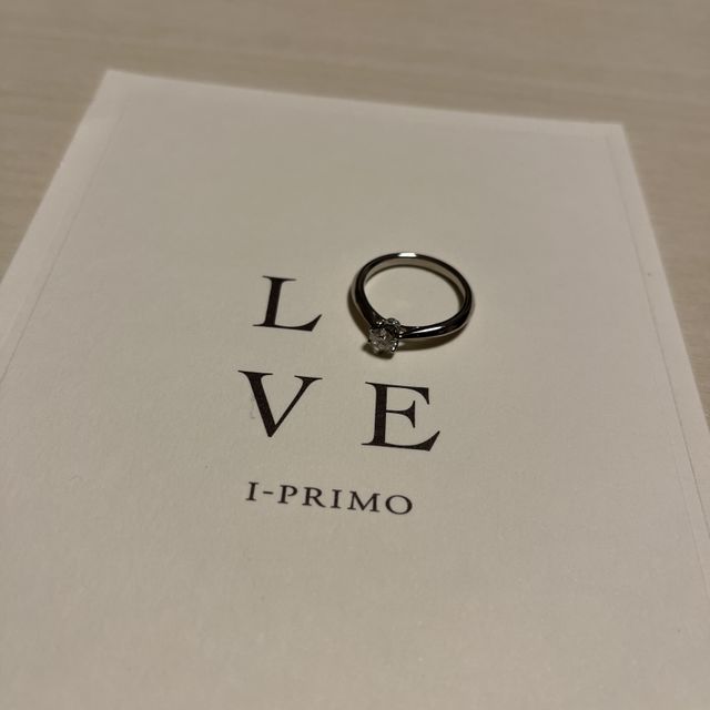 【アイプリモ(I-PRIMO)の口コミ】 デザイン良く、購入後のサービスがすごく充実していました。初めて婚約指…