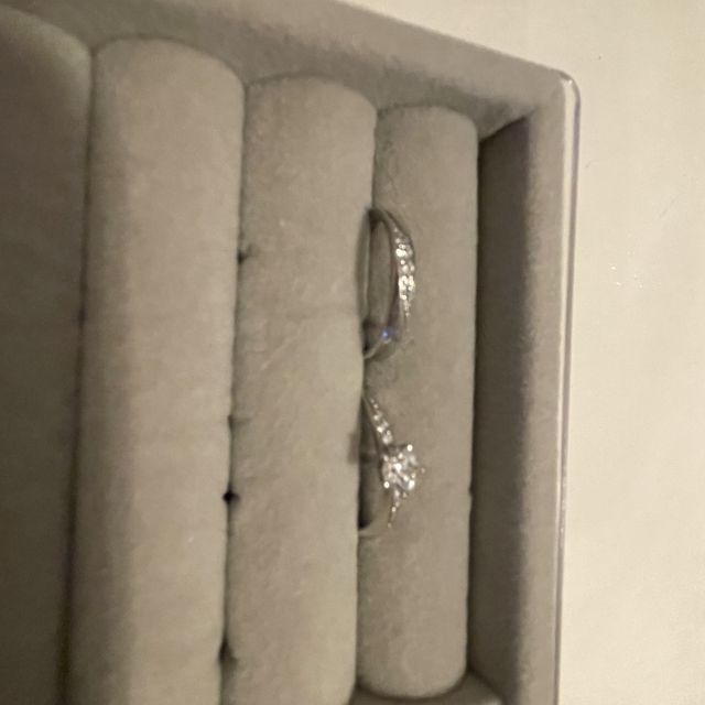 【festaria bijou SOPHIA(フェスタリア ビジュソフィア)の口コミ】 エンゲージリングをいただいたブランドだったため、ブランド縛りでこちら…