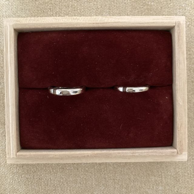 【ichi(イチ)の口コミ】 フルオーダーメイドで自分たちだけの指輪をデザインできたこと。他では見…