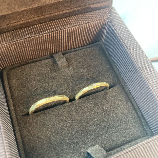 【BIJOUPIKO(ビジュピコ)の口コミ】 二人ともなんとなくのイメージが一緒で、結婚指輪を探し始めました。4店舗…