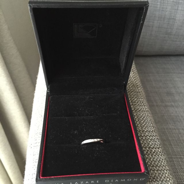 【ラザール ダイヤモンド(LAZARE DIAMOND)の口コミ】 事前にインターネットの指輪の質の高さランキングで上位だったのでとても…
