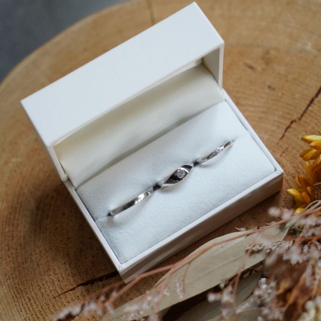 【THREE TREES(スリーツリーズ)の口コミ】 手作りできる結婚指輪があると知り、お店の雰囲気も素敵で他店舗を検討す…