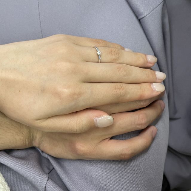 【THE KISS Anniversary(ザ・キッス　アニヴァーサリー)の口コミ】 彼が選んでくれたものだから。一度店舗に見に行ったが、ディズニーデザイ…