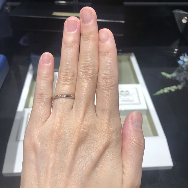 【銀座ダイヤモンドシライシの口コミ】 種類豊富で、どれも可愛くてとても楽しく選ぶことができました。ストレー…