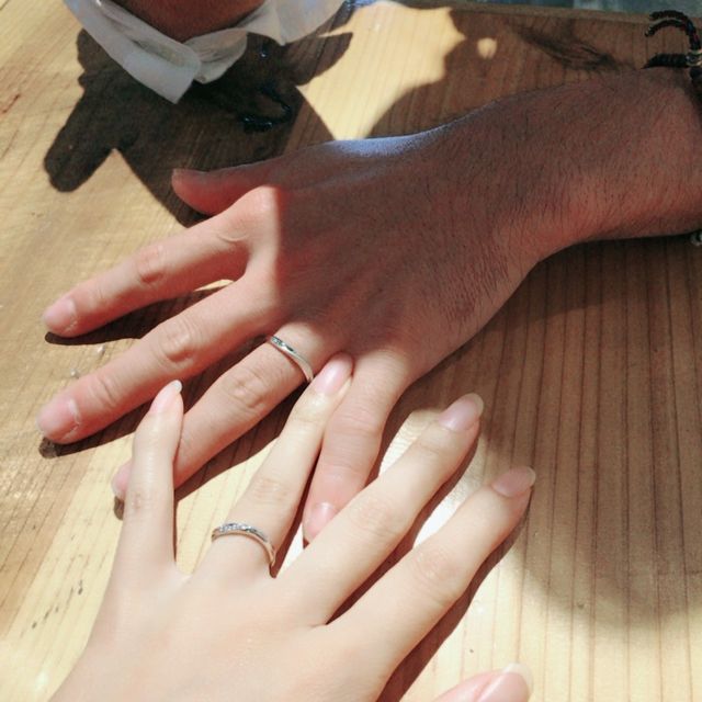 【銀座ダイヤモンドシライシの口コミ】 いろいろ見過ぎてよくわからなくなっていたのですが、今かわいいと思うも…