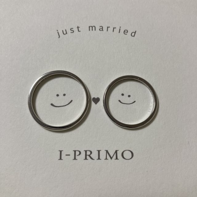 【アイプリモ(I-PRIMO)の口コミ】 元々シンプルで洗練されたデザインを探していて、ゼクシィやInstagramで情…
