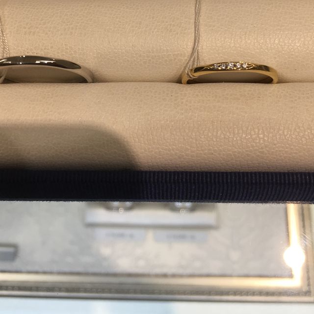 【ヴァンドーム青山(VENDOME AOYAMA)の口コミ】 私は指が太いので、なるべく細く見えるように、華奢なデザインを探してた…