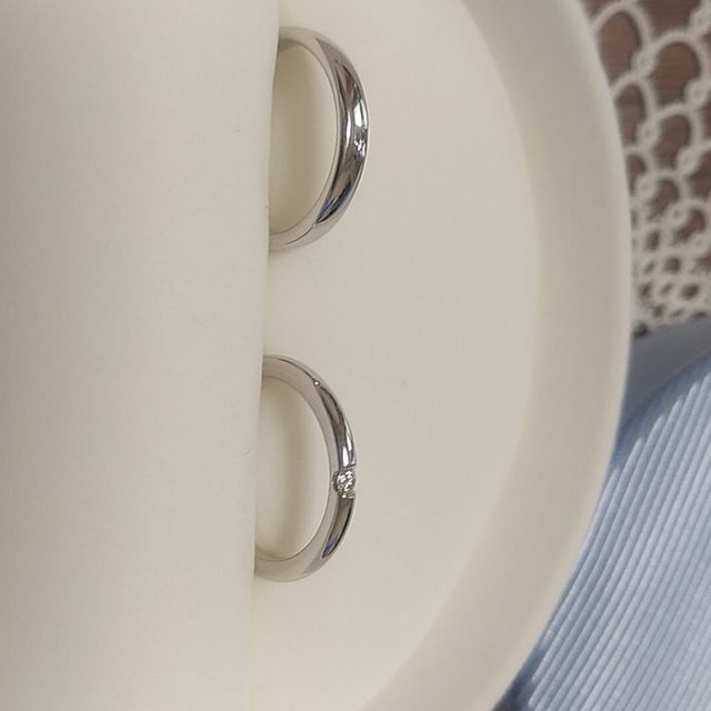 【【閉業】フラー・ジャコー(FURRER-JACOT)の口コミ】 華やかすぎる指輪は希望していませんでしたが、かといってまったくシンプ…