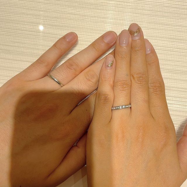 【TRECENTI(トレセンテ)の口コミ】 デザインと接客がとても良かったので決めました(*^^*)
購入した指輪のコス…