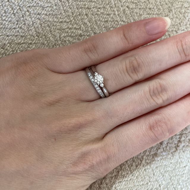 【俄(にわか)の口コミ】 決め手は一つ一つの指輪に名前がついていて想いが伝わることとデザインが…