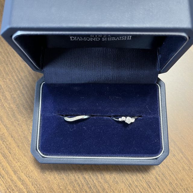 【銀座ダイヤモンドシライシの口コミ】 自分の住んでいる地域にあったこと、イメージが良かった、ゼクシィで特集…