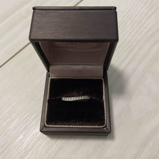 【アイプリモ(I-PRIMO)の口コミ】 日常でも使用したいと思っていたため、結婚指輪と重ね付けしても派手すぎ…