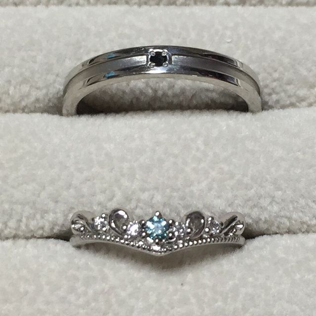 【JEWELRY  KAMATA(ジュエリーかまた)の口コミ】 私は出来合いのデザインが嫌で、
このお店は、フルオーダーで自分が考えて…