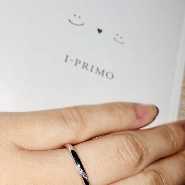 【アイプリモ(I-PRIMO)の口コミ】 指輪のデザインのイメージは全然決まっていない状態でお店に来店しました…