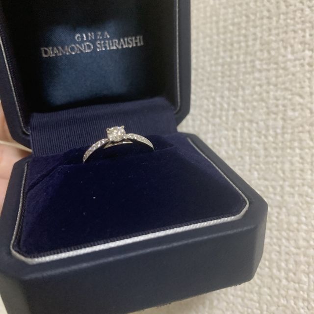 【銀座ダイヤモンドシライシの口コミ】 ダイヤはランクにこだわり、オーダーして注文しました。ダイヤの4C(カラッ…