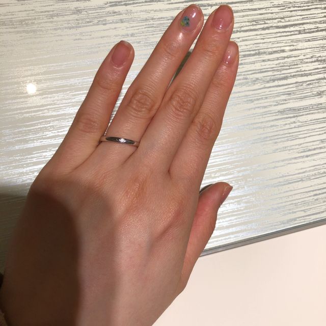 【アイプリモ(I-PRIMO)の口コミ】 4店舗ほど他の結婚指輪専門店に行き、試着をしましましたが、1番付け心地…