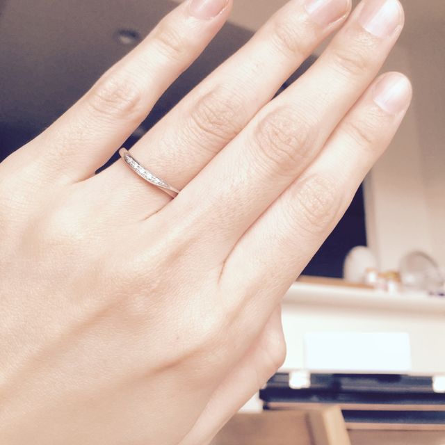 【ラザール ダイヤモンド(LAZARE DIAMOND)の口コミ】 特にブランドのこだわりはなく、直感的に決めました。イメージしていたデ…