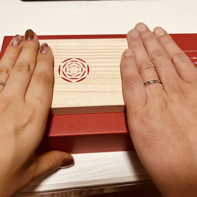 【出雲結(いずもゆい)の口コミ】 デザインと、選んだ指輪に対するひとつひとつの意味があってとても面白い…