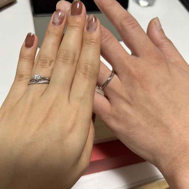 【出雲結(いずもゆい)の口コミ】 デザインと、選んだ指輪に対するひとつひとつの意味があってとても面白い…