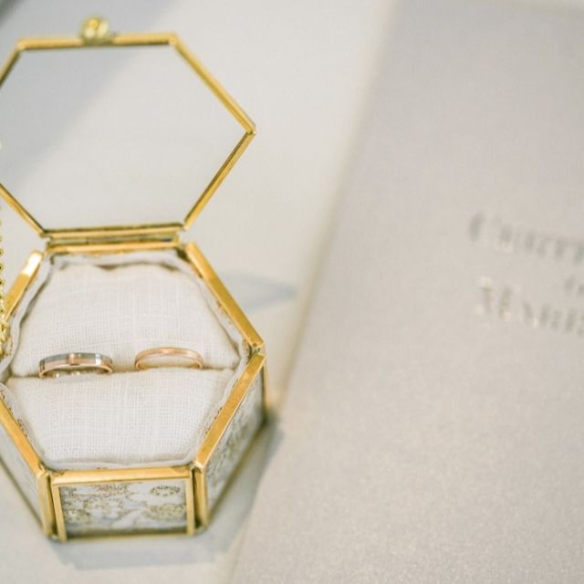 【Pfutze(プフッツェ)の口コミ】 私自身、このブランドの自然をモチーフにしたアクセサリーが好きで、結婚…