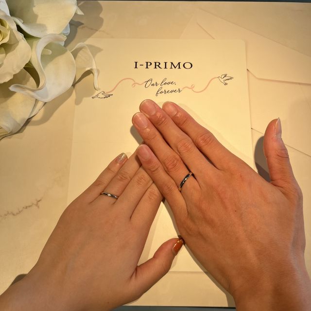 【アイプリモ(I-PRIMO)の口コミ】 毎日つけたいので、シンプルなデザインを希望していました。ダイヤはなし…