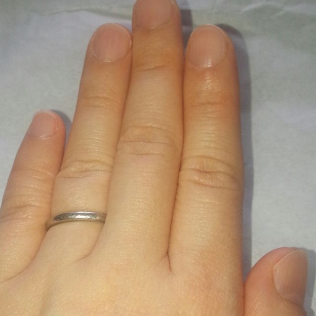 【ブルガリ(BVLGARI)の口コミ】 夫にも普段指輪をつけてもらえるよう、シンプルなデザインの指輪を探して…