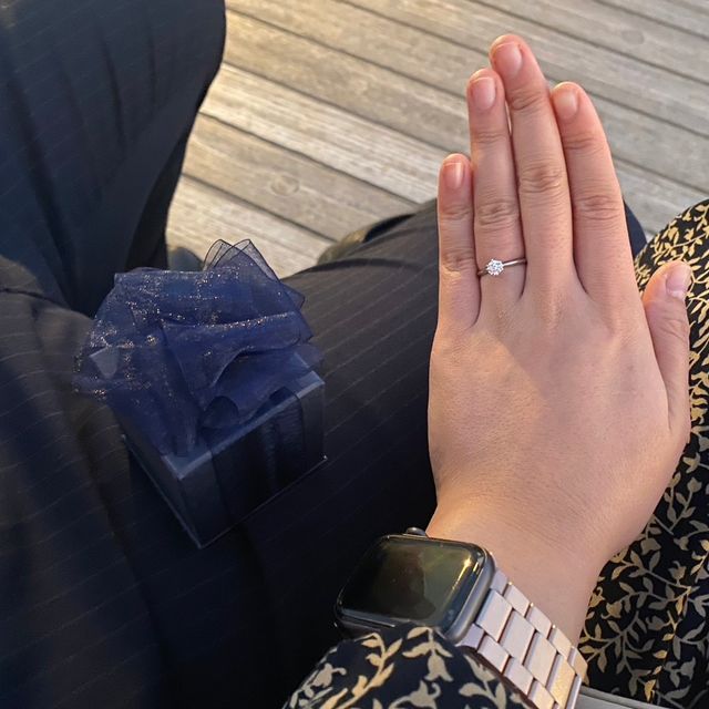 【銀座ダイヤモンドシライシの口コミ】 【ダイヤモンド】忘れられない最高のプロポーズにしたかったので、最高品…