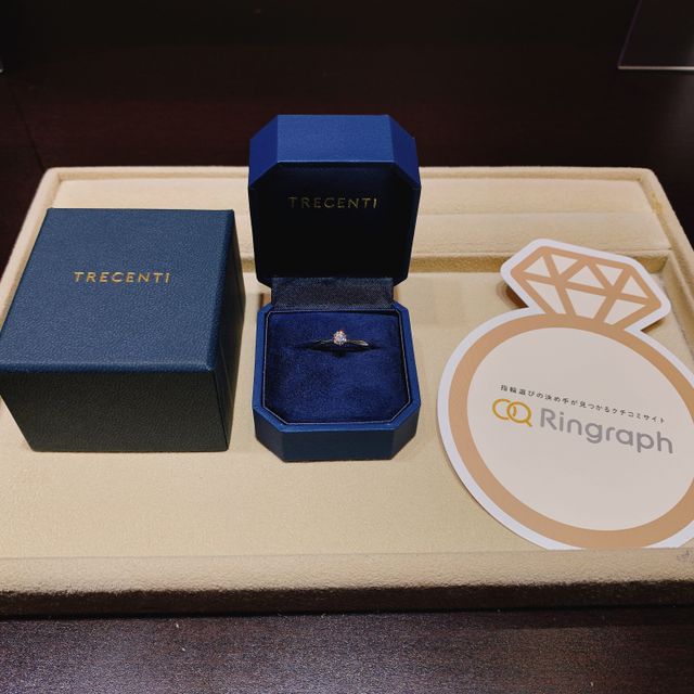 【TRECENTI(トレセンテ)の口コミ】 まず第一に、何十年と身に付ける物として「着け心地」を最重視しました。…