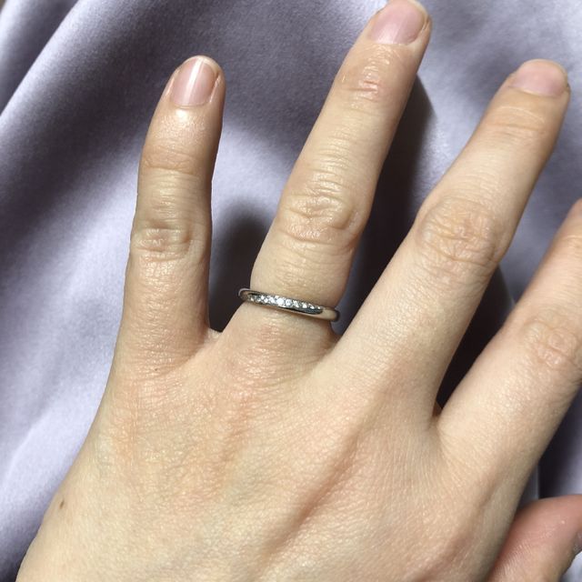 【アイプリモ(I-PRIMO)の口コミ】 たくさんある指輪の中から自分自身が思い描いていた指輪のデザインのイメ…