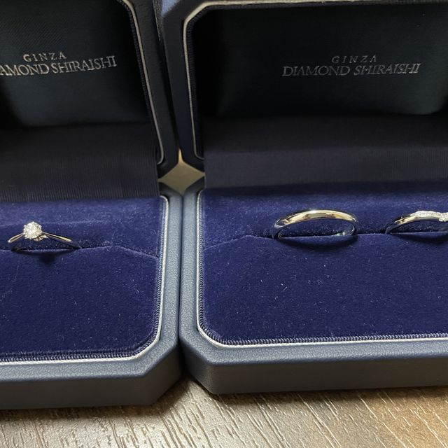 【銀座ダイヤモンドシライシの口コミ】 価格が思っていたよりも割引が大きく、予定していたグレードよりも上のも…