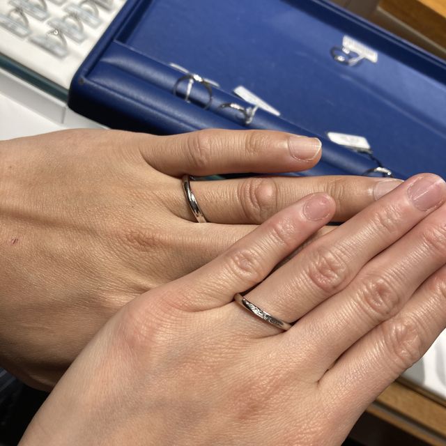 【銀座ダイヤモンドシライシの口コミ】 ダイヤモンドがキラキラと輝き、最初から気になっていました。
シンプルす…