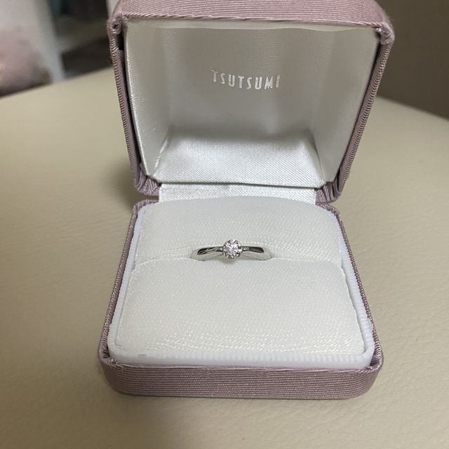 【ジュエリーツツミ(JEWELRY TSUTSUMI)の口コミ】 小さすぎない存在感のある本物のダイヤモンドで、かついつも着けられるよ…