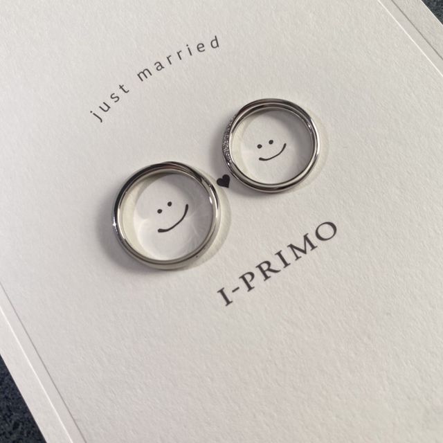 【アイプリモ(I-PRIMO)の口コミ】 シンプルかつお洒落なリングをさがしていたため、条件に一致するステキな…