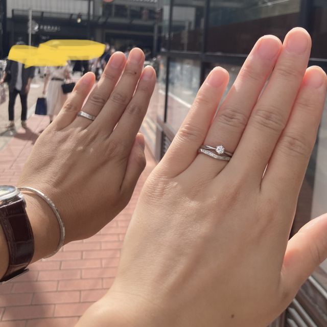 【杢目金屋(もくめがねや)の口コミ】 綺麗な木目柄に惹かれたのが決め手です。
フルオーダーで指輪を作ってもら…