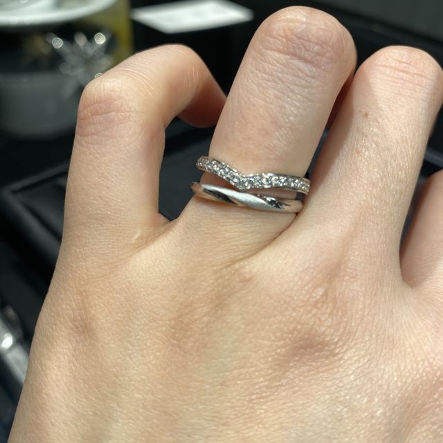 【エクセルコダイヤモンド(EXELCO DIAMOND)の口コミ】 くるくる回ってもしまった時に、センターのずれが気にならないようなもの…