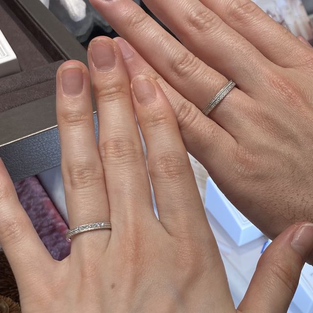 【YUKIZAKI BRIDAL(ユキザキブライダル)の口コミ】 デザインが豊富で、人と被らないのを好む方は是非おすすめです。着け心地…