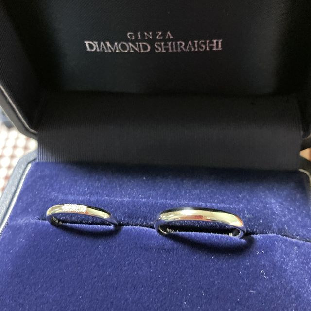 【銀座ダイヤモンドシライシの口コミ】 やはりデザインです。他のブランド様も見る予定でしたが、これ！という素…