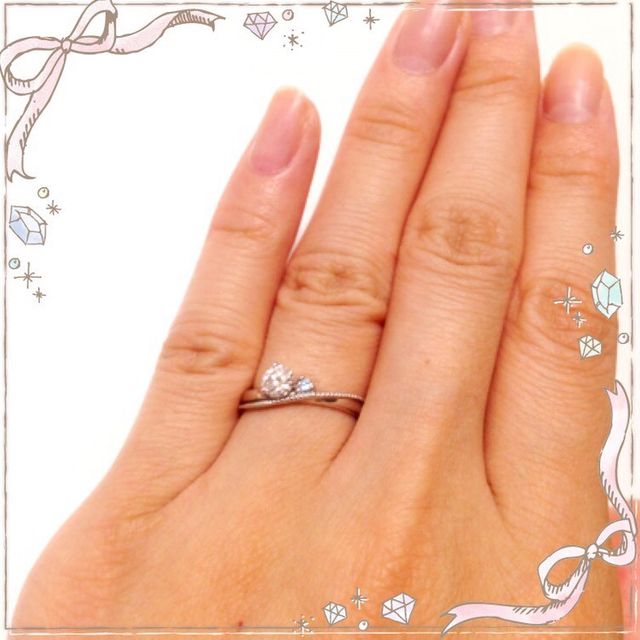 【Mariage ent(マリアージュエント)の口コミ】 妻の好みはある程度わかっているつもりではありますがやはり一生ものの指…