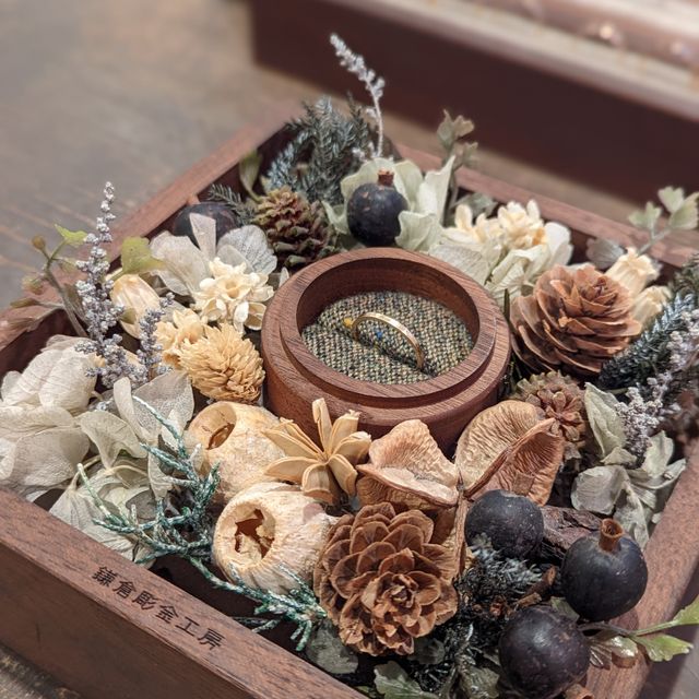 【鎌倉彫金工房の口コミ】 彼女とお互いにオーダーメイドが好きということで、今回手作りする運びと…